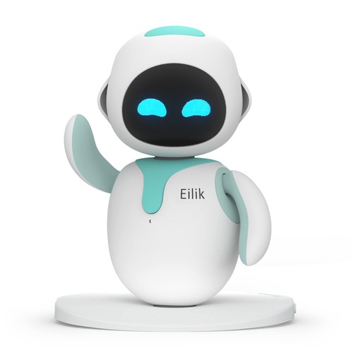 Eilik blu adorabile robot - blu, –