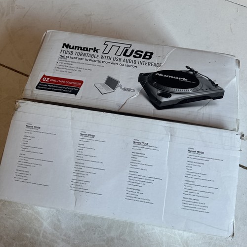 Numark ttusb giradischi con - numark,