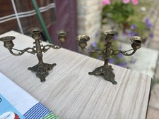 Coppia Candelabri Vintage
