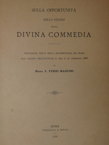 Dante alighieri ferri - alighieri,,