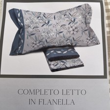 COMPLETO LENZUOLA FLANELLA