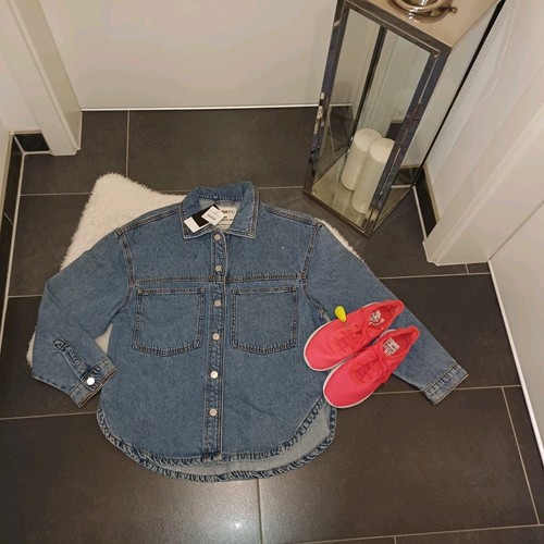Nuova giacca jeans oversize - , m
