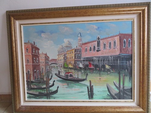 Dipinto olio tela del - dipinto, ad