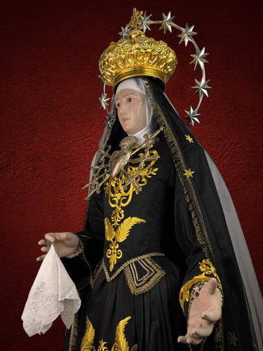 Statua madonna addolorata - madonna,