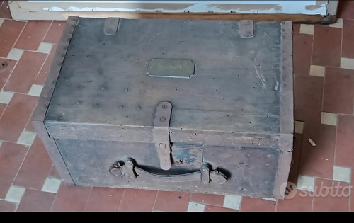Vintage cassa baule - cassa, da