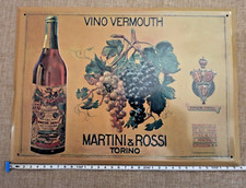 Tabella in latta pubblicitaria