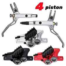 Freno Idraulico 4 Pistoni 800/1550mm Posteriore Interno Cavo Routing Mtb Freno a Disco 