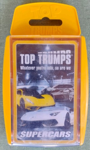 Top trumps supercars gioco - top,