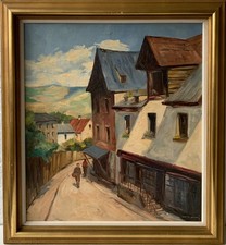 Quadro olio impressionista