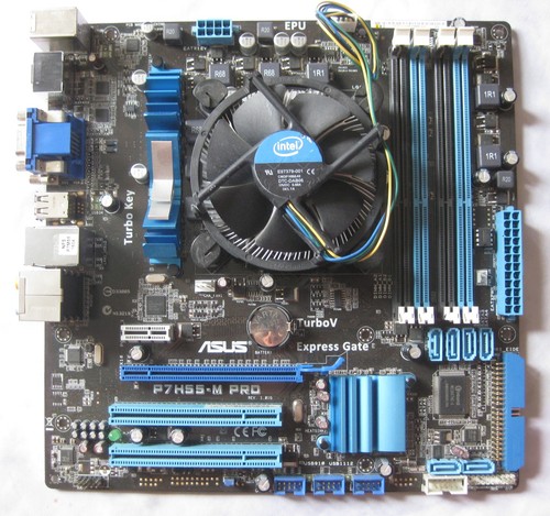 Asus p7h55 pro con cpu - con,