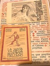 RARO VINTAGE LA MORTE DI GESÙ: Bel libro la santa messa per il popolo italiano