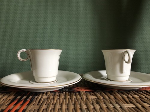 Paire tasses café art - café,