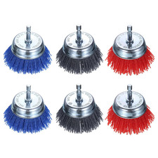 Set Di 6 Spazzole a Tazza in