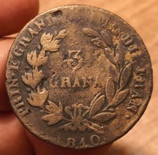 Moneta 3 Grana 1810, Napoli