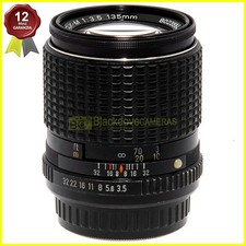 Pentax-M 135mm. f 1:3,5. Tele obiettivo per fotocamere a pellicola Pentax K
