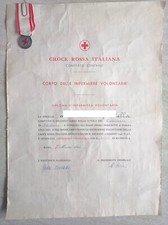 Croce Rossa Italiana medaglia