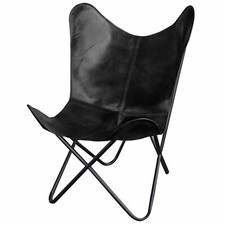 Sedia farfalla vera pelle - farfalla,