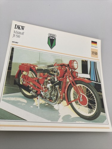 Dkw 500 schüttoff 1930 - dkw, js