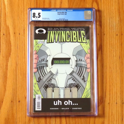 Invincible cgc vf wp - invincible, vf+