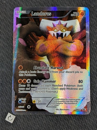 Landorus bw43 full art - full, black