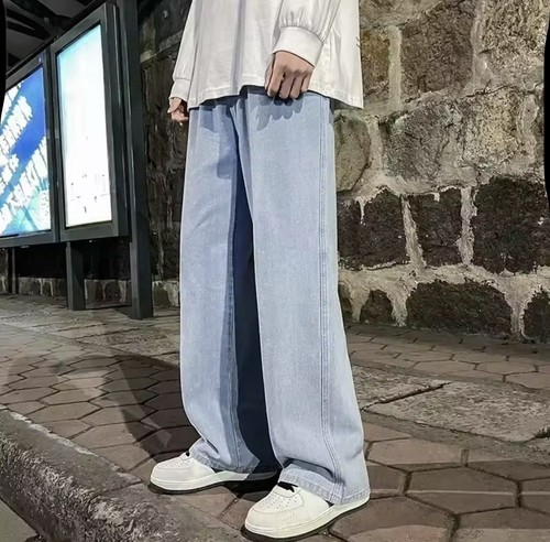 Jeans uomo larghi y2k - jeans, gamba