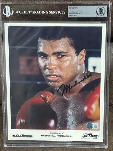 Foto firmata muhammad ali 8x10 - muhammad,