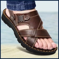 Sandali estivi uomo pelle - , vera