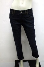 Dolce&Gabbana Donna Pantalone Taglia 42 Jeans Blu Pant Pants Regular Cotone