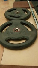 Bumper Dischi da palestra per Home Gym usati in ottime condizioni. 20KG ciascuno