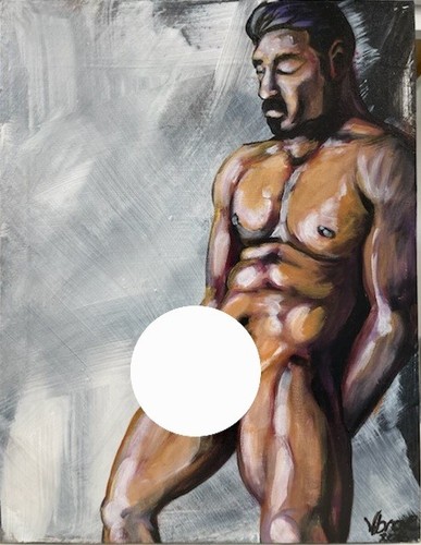 Dipinto-di-nudo-maschio