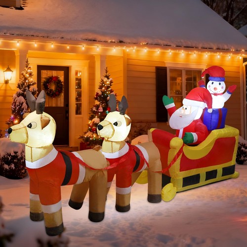 Babbo natale gonfiabile - babbo,