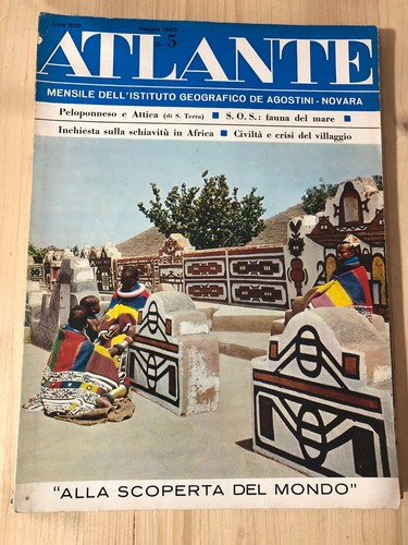 Rivista magazine atlante 1965 - atlante,