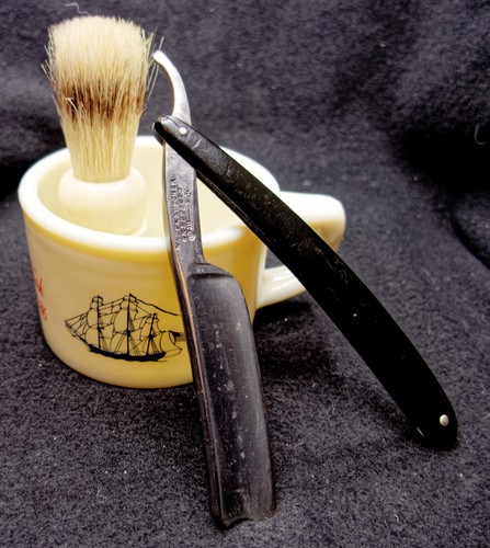 Rasoio dritto vintage wade - dritto,