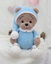 Peluche orsacchiotto amigurumi