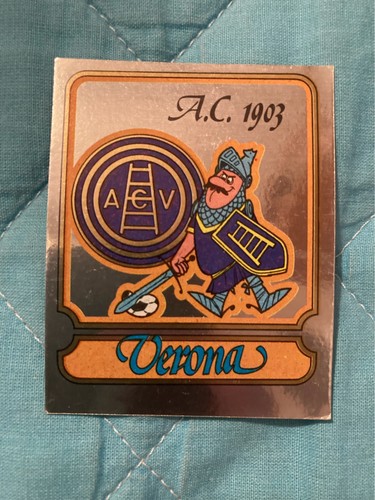 Figurina scudetto verona - figurina,