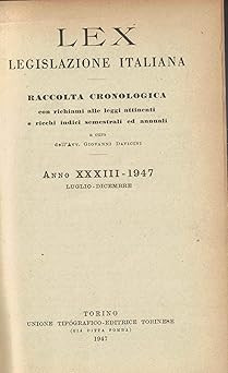 Lex legislazione italiana - lex.,