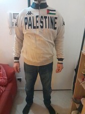 Felpa Palestine Kappa Eroi Xxl Made In Italy 