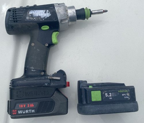 Adattatore batteria wurth - ,