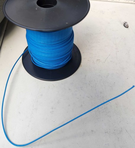 4mm blue double braid - 5m,