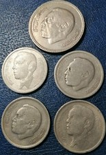 1965-1980, 6 Monete, Marocco