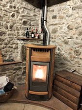 Termostufa a pellet marca Piazzetta Modello P961