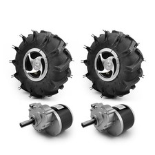 Dual Drive Motor Wheel Kit for