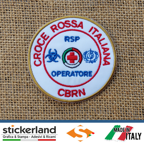 Toppa patch croce rossa - toppa,