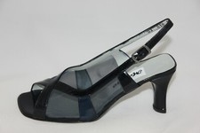 MELLUSO sandalo scarpa donna pelle vernice rete blu S010 35 40 saldi