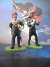 Soldatini Carabinieri 8,5 cm. Anni 60/70 Plastic Vintage /SY1/