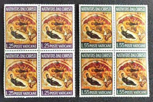 Vaticano 1967 natale valori - 2,