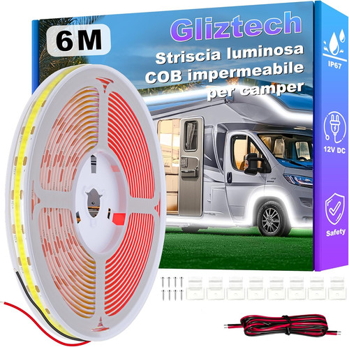 12v cob luce per - cob,