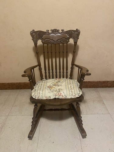 Sedia dondolo vintage - dondolo,