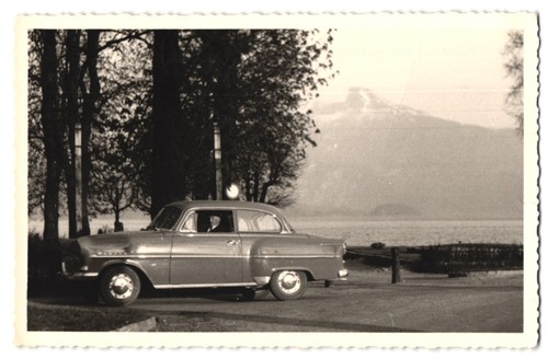 Fotografia auto opel record - fotografia,