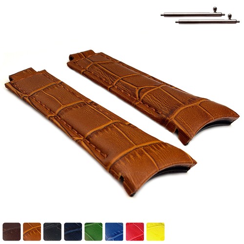Cinturino orologio pelle curva